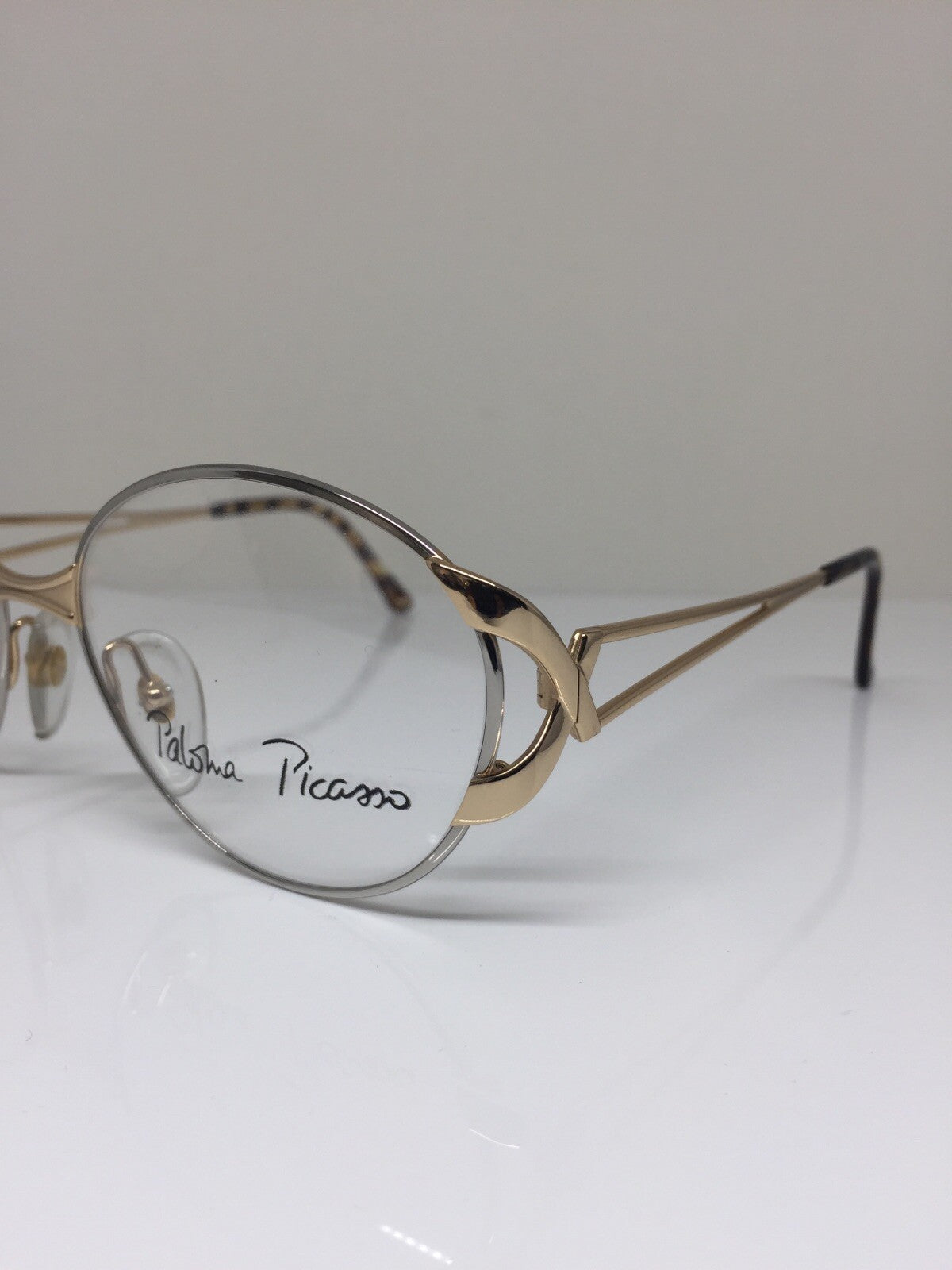 Vintage Paloma Picasso PALOMA PICASSO 3825 Gold Sunglasses - Super Vision Optical