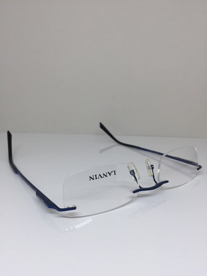 Vintage Lanvin LV 3105 Silver Eyeglasses - Super Vision Optical