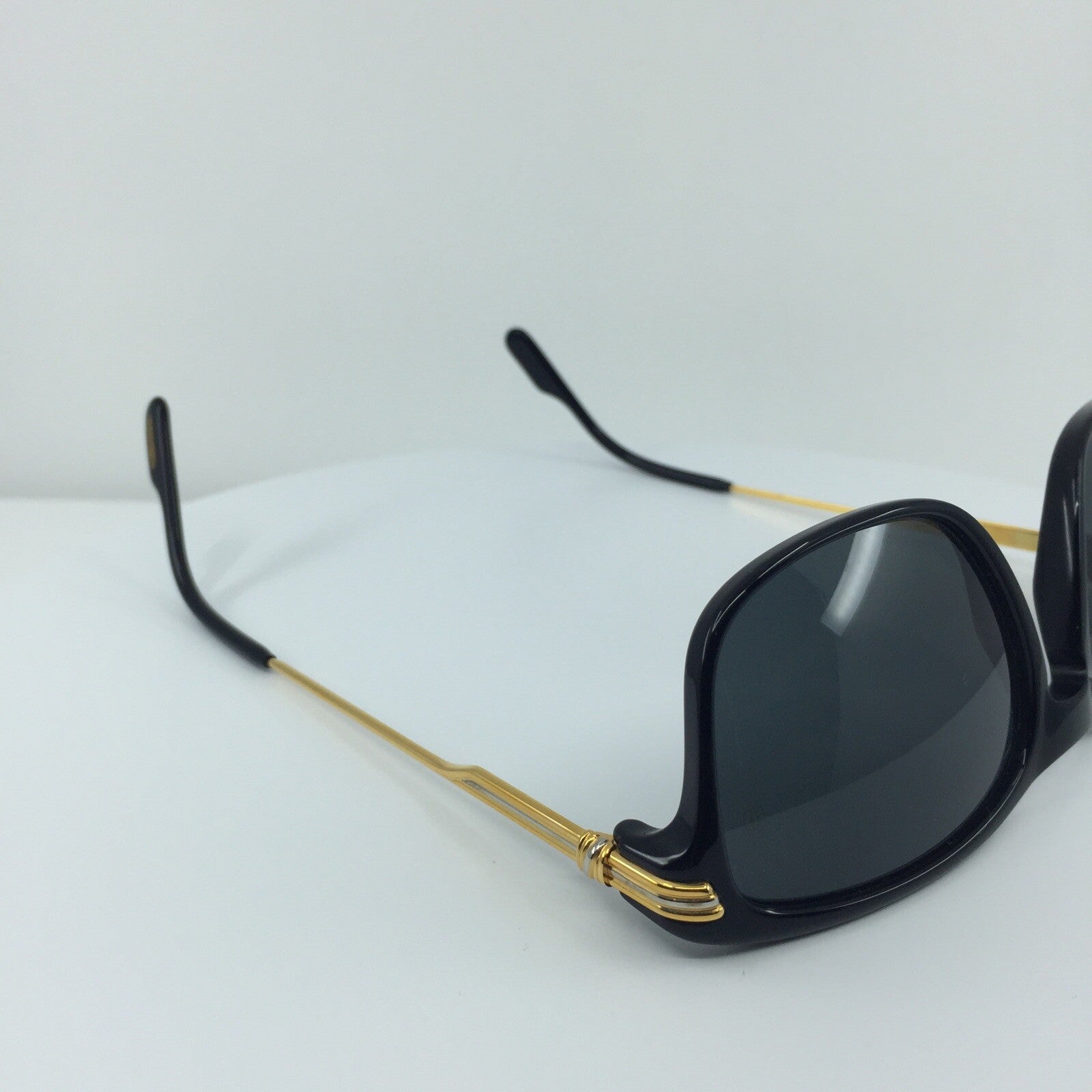 Vintage Cartier T8200189 Black Sunglasses - Super Vision Optical