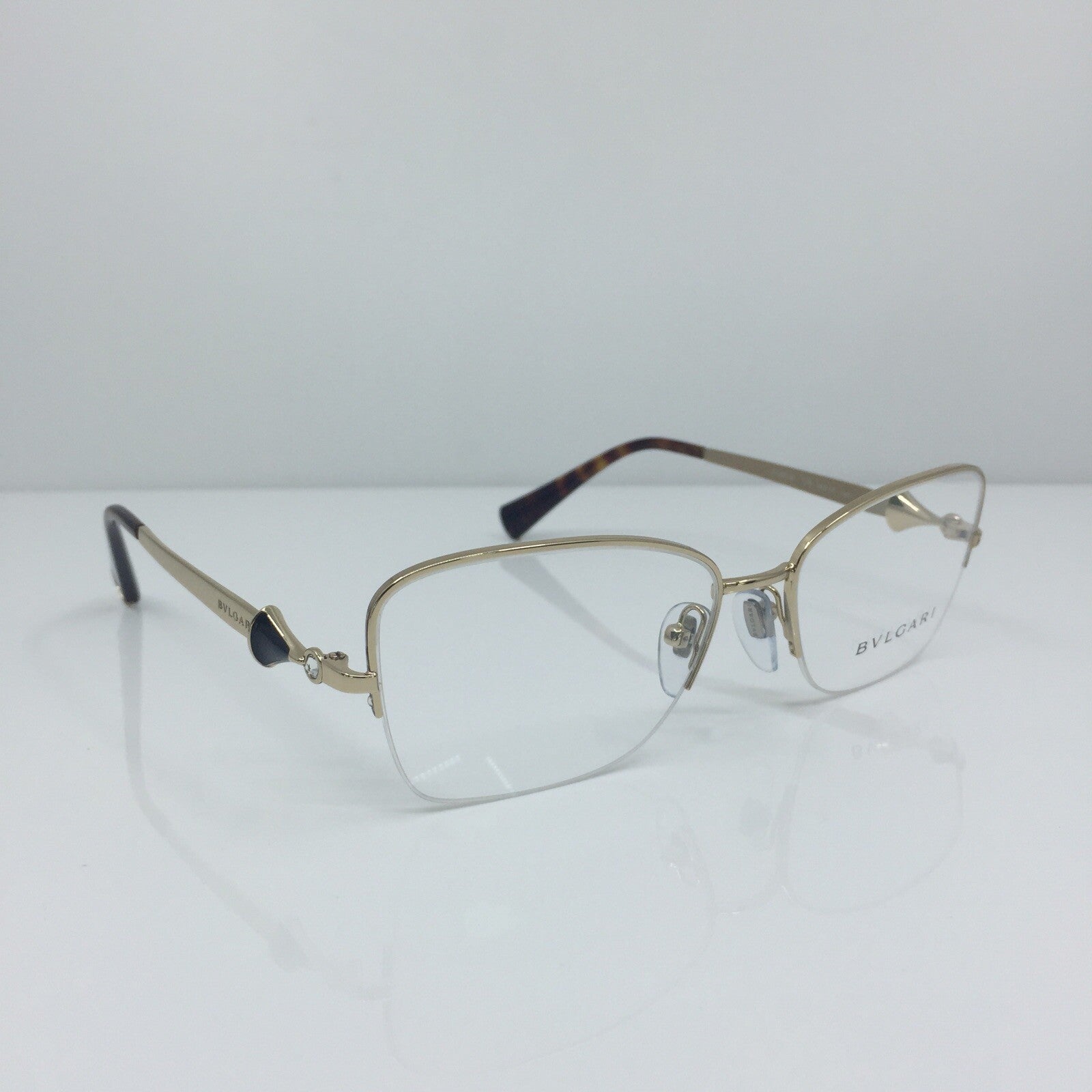 Vintage Bvlgari BVL 2195-B Gold Eyeglasses - Super Vision Optical