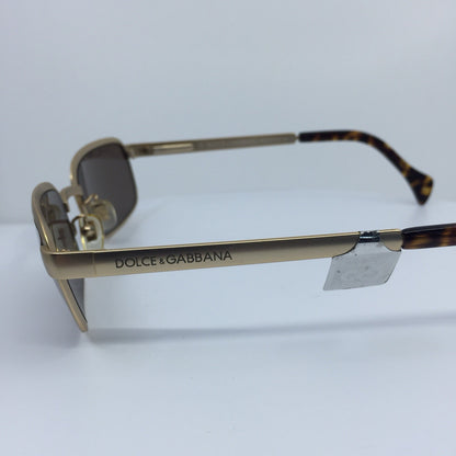 Vintage Dolce & Gabbana DG 320/S Gold Sunglasses - Super Vision Optical
