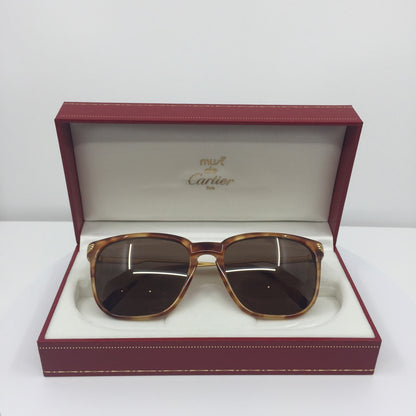Vintage Cartier T8200155 Gold Sunglasses - Super Vision Optical