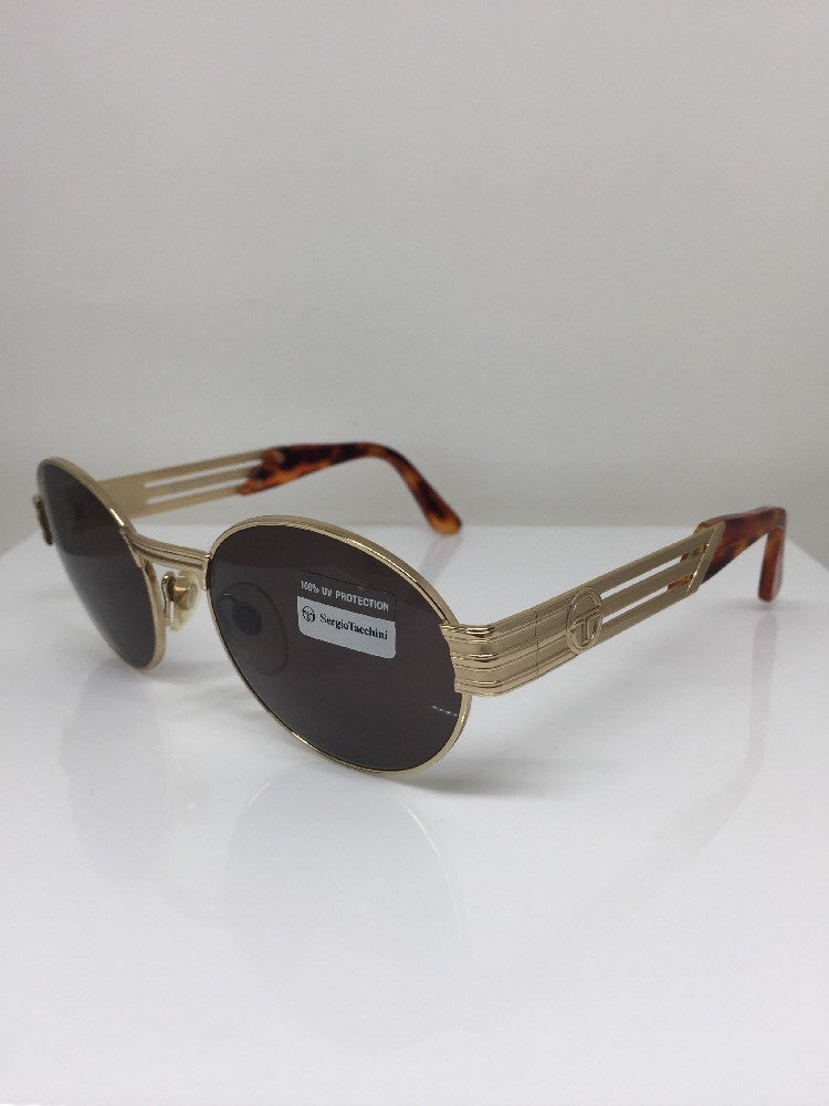 Vintage Sergio Tacchini ST 1036-S Tortoise Sunglasses - Super Vision Optical