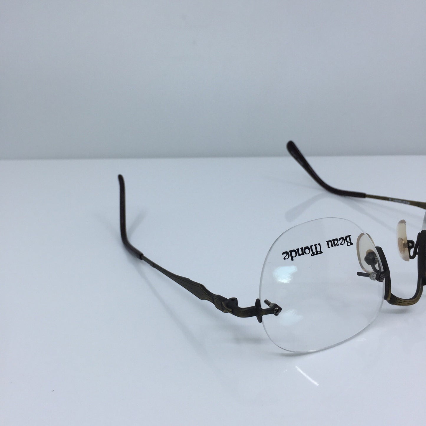 Vintage Beau Monde Collection Westbury Gold Eyeglasses - Super Vision Optical
