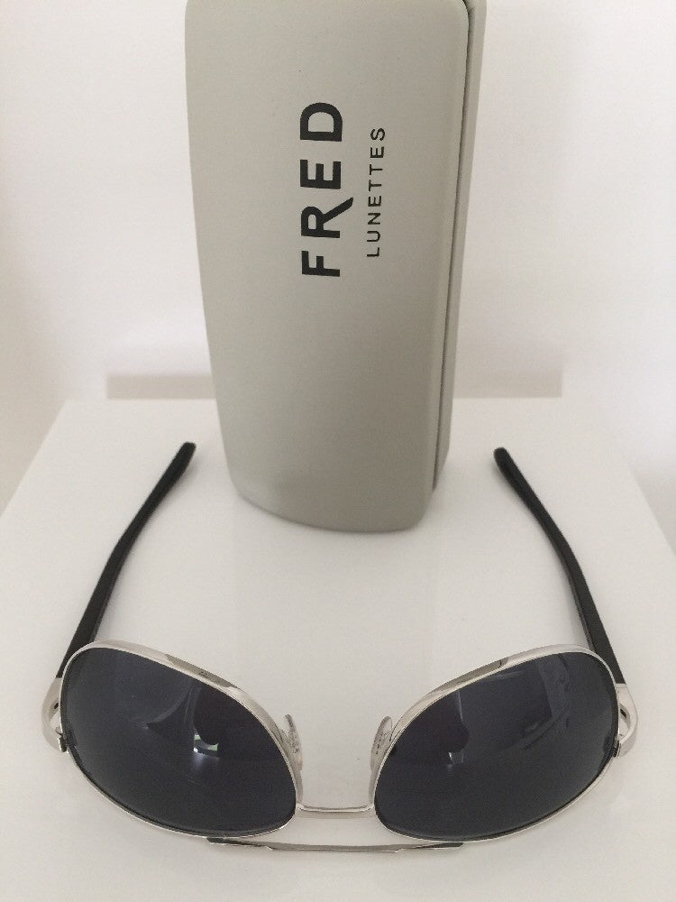 Vintage Fred Lunettes Ellesmere Sunglasses C3 8328 Silver Sunglasses - Super Vision Optical