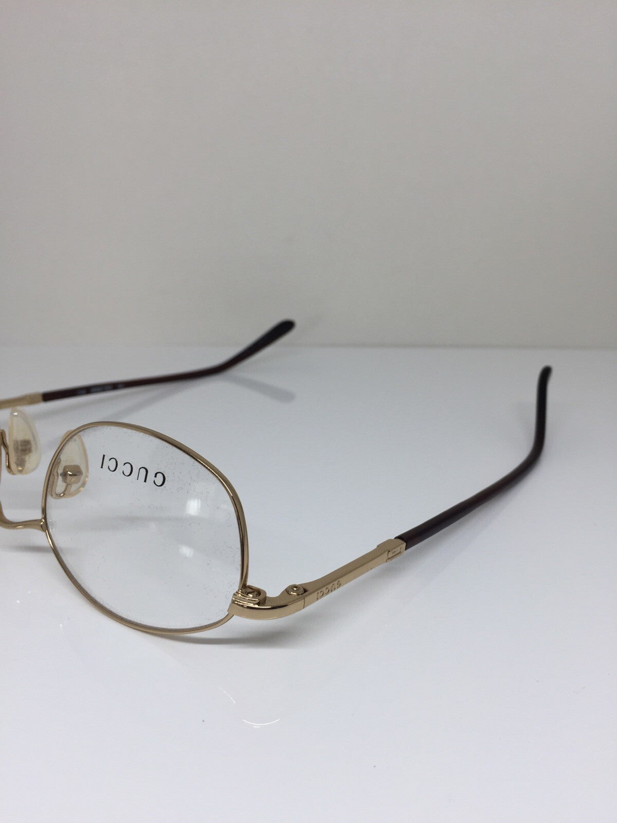 Vintage Gucci GG 2650 Gold Eyeglasses - Super Vision Optical