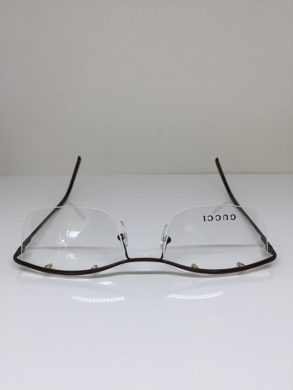 Vintage Gucci GG 1654 Brown Eyeglasses - Super Vision Optical