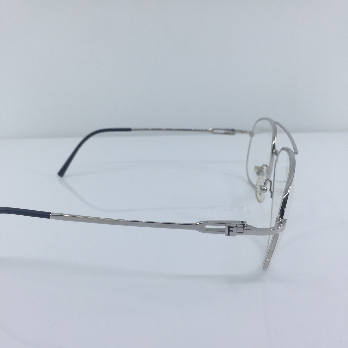 Vintage Fred Lunettes Alaska C2 Silver Eyeglasses - Super Vision Optical