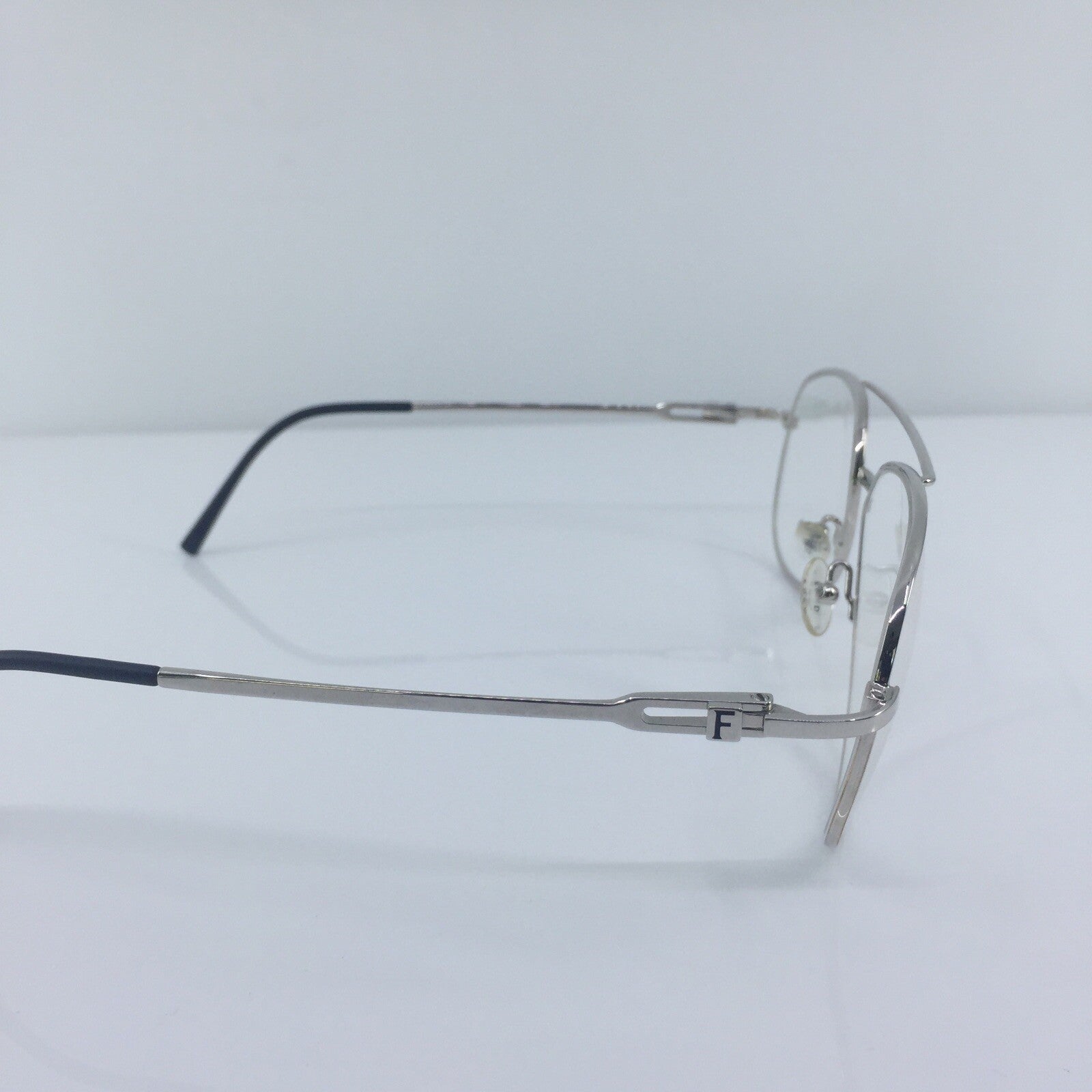 Vintage Fred Lunettes Alaska C2 Silver Eyeglasses - Super Vision Optical