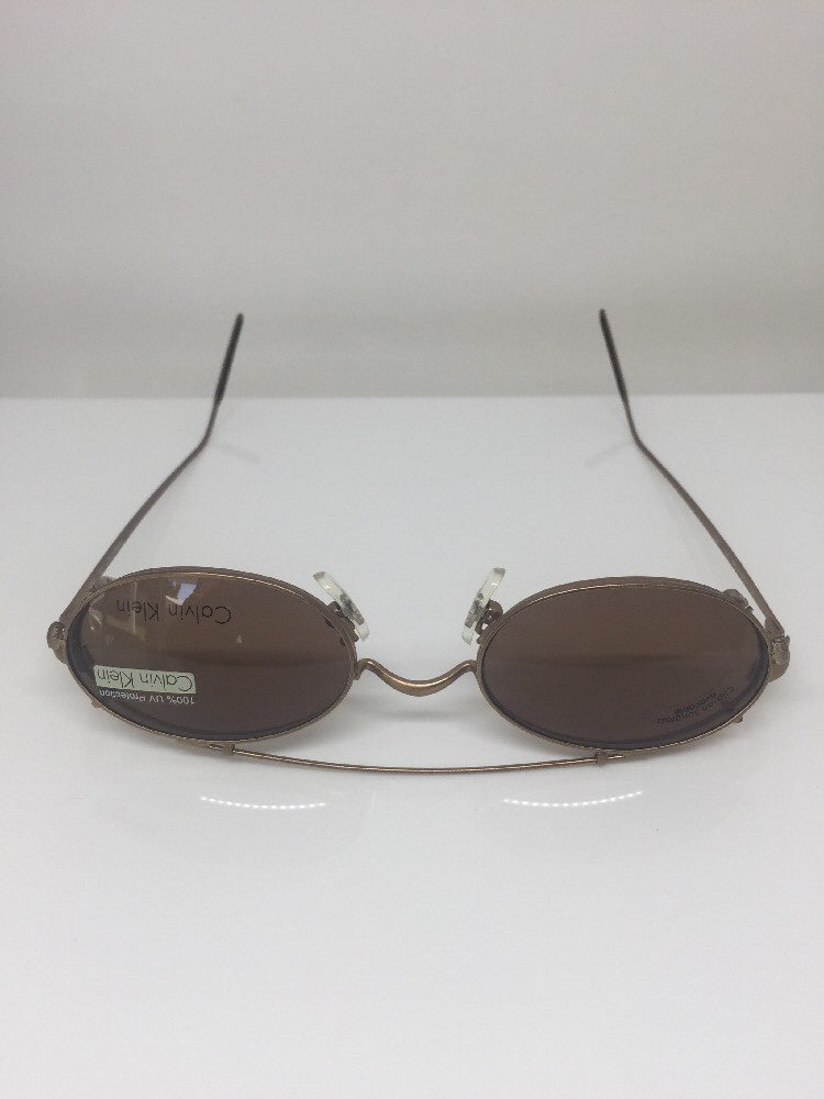 Vintage Calvin Klein CK 149 Gold Sunglasses - Super Vision Optical