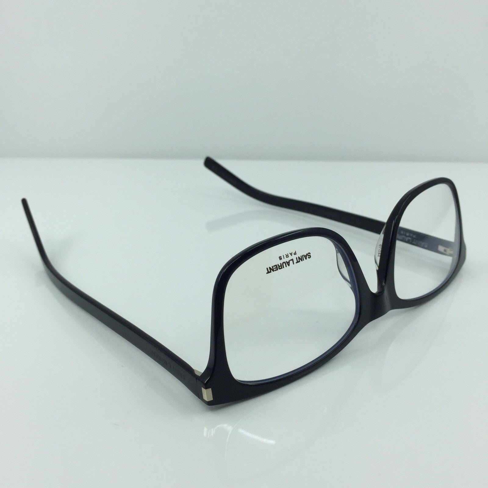 Vintage Saint Laurent Saint Laurent SL 288 SLIM Black Eyeglasses - Super Vision Optical