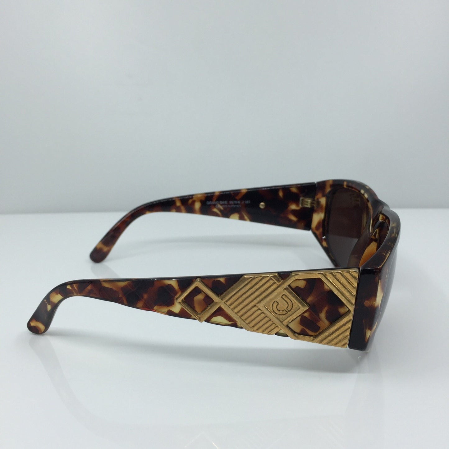 Vintage Charles Jourdan Charles Jourdan Grand Baie Tortoise Sunglasses - Super Vision Optical