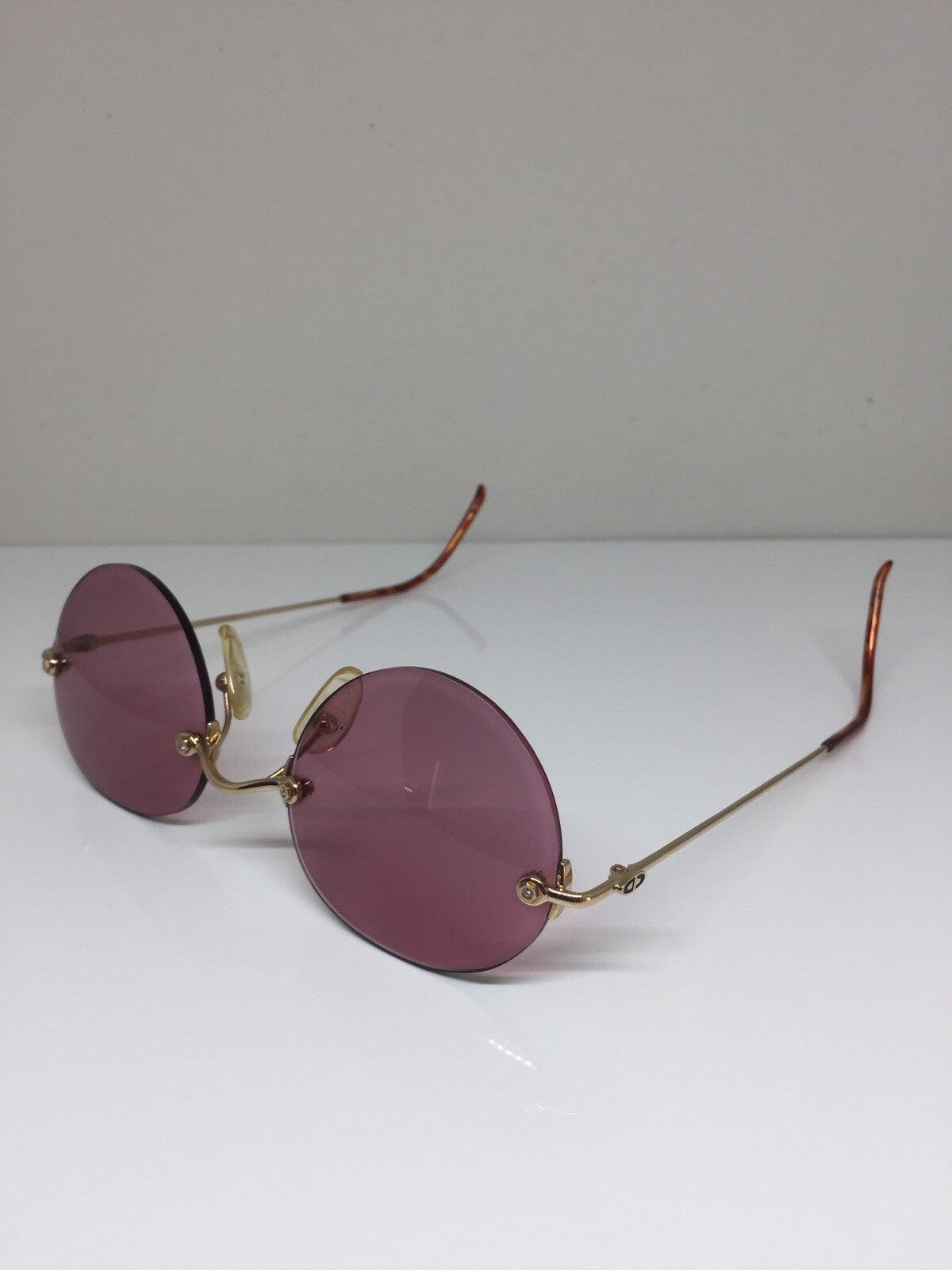 Vintage Christian Dior CD 2560 Gold Sunglasses - Super Vision Optical