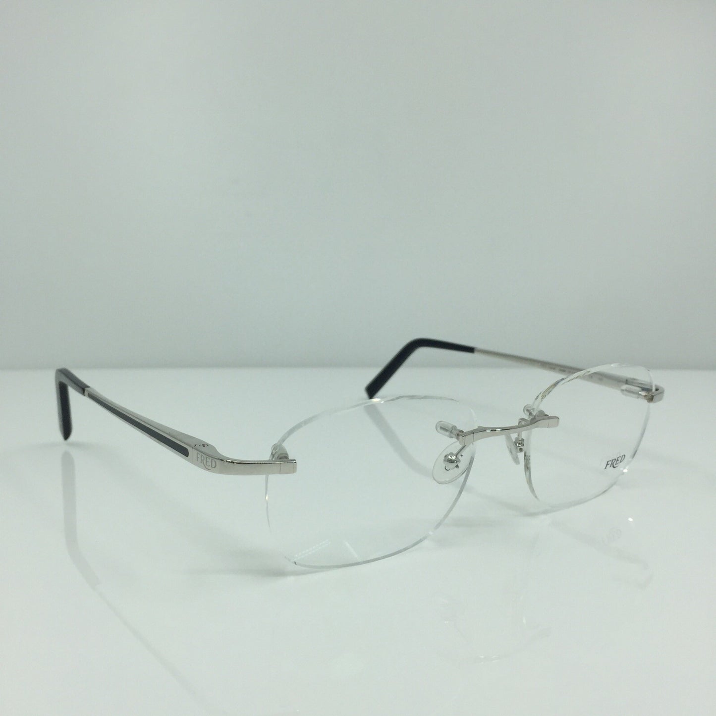 Vintage Fred Lunettes Hauban F5 Black Eyeglasses - Super Vision Optical