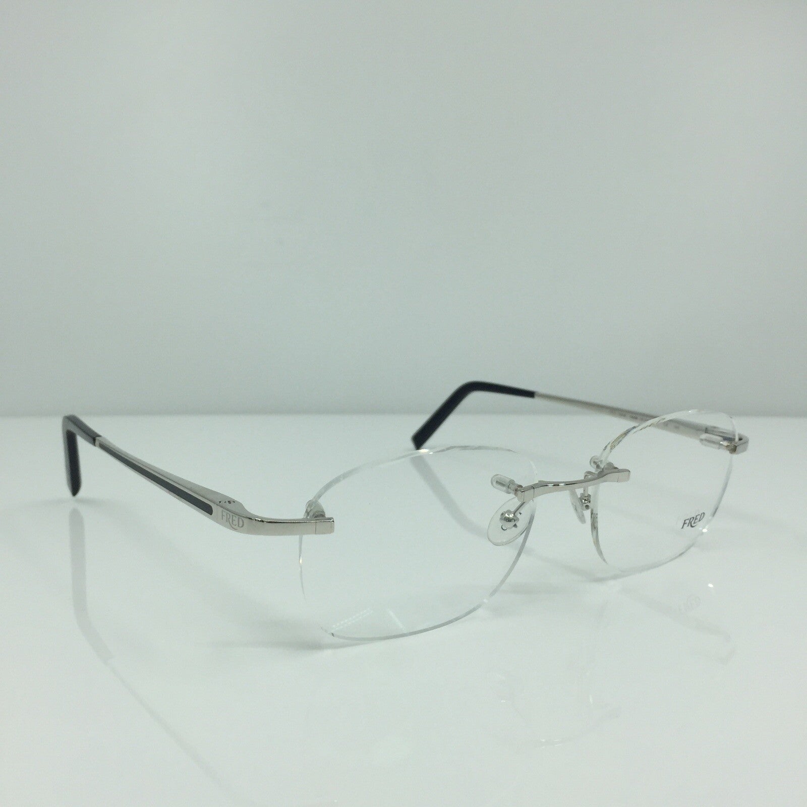 Vintage Fred Lunettes Hauban F5 Black Eyeglasses - Super Vision Optical