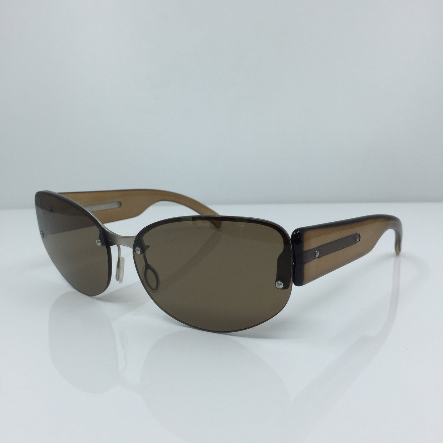 Vintage Prada SPR 59B Silver Sunglasses - Super Vision Optical