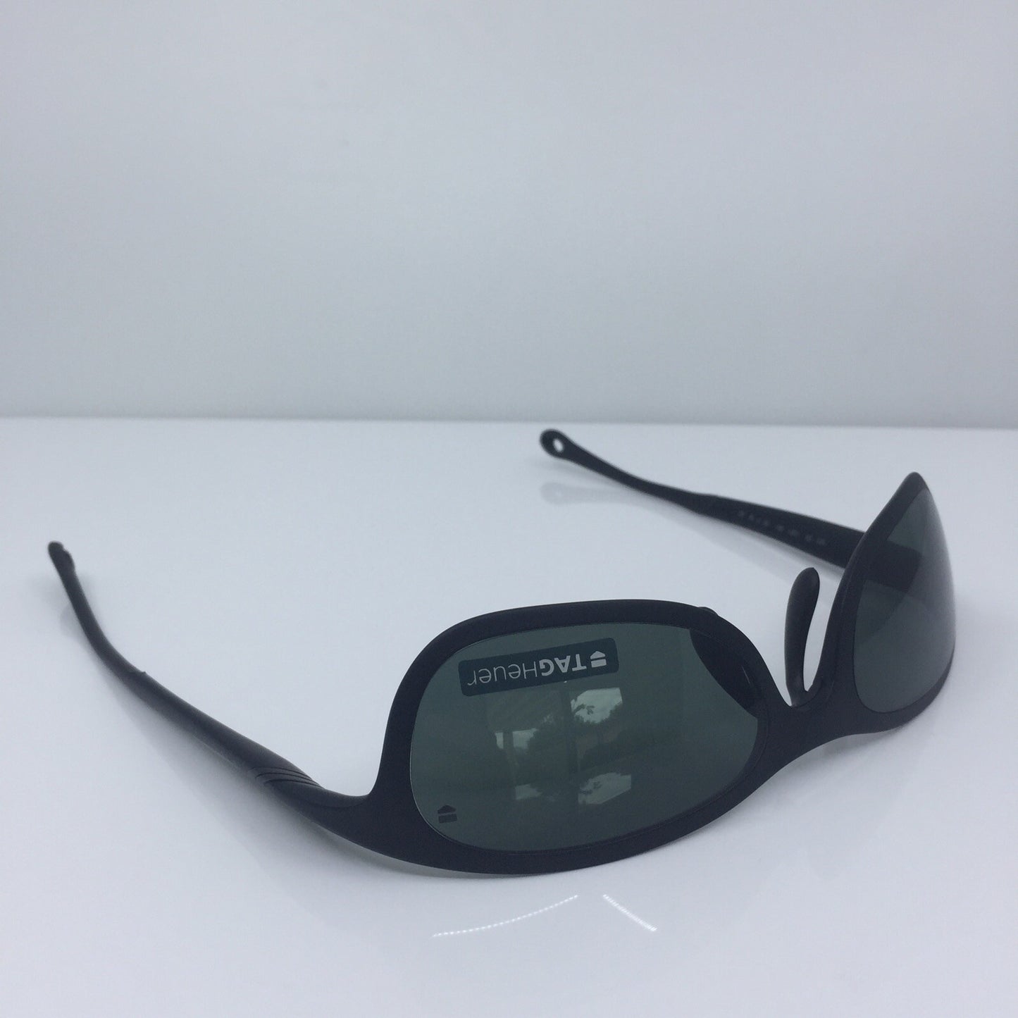 Vintage Tag Heuer TH 1001 Black Sunglasses - Super Vision Optical