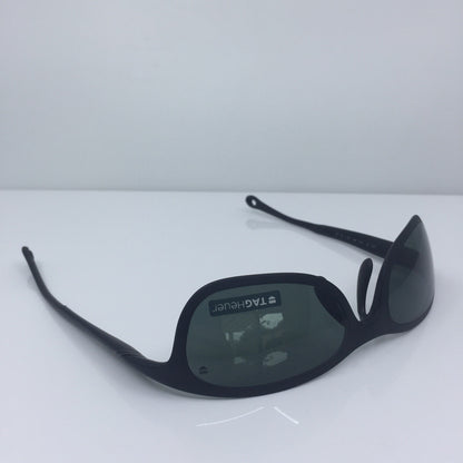 Vintage Tag Heuer TH 1001 Black Sunglasses - Super Vision Optical