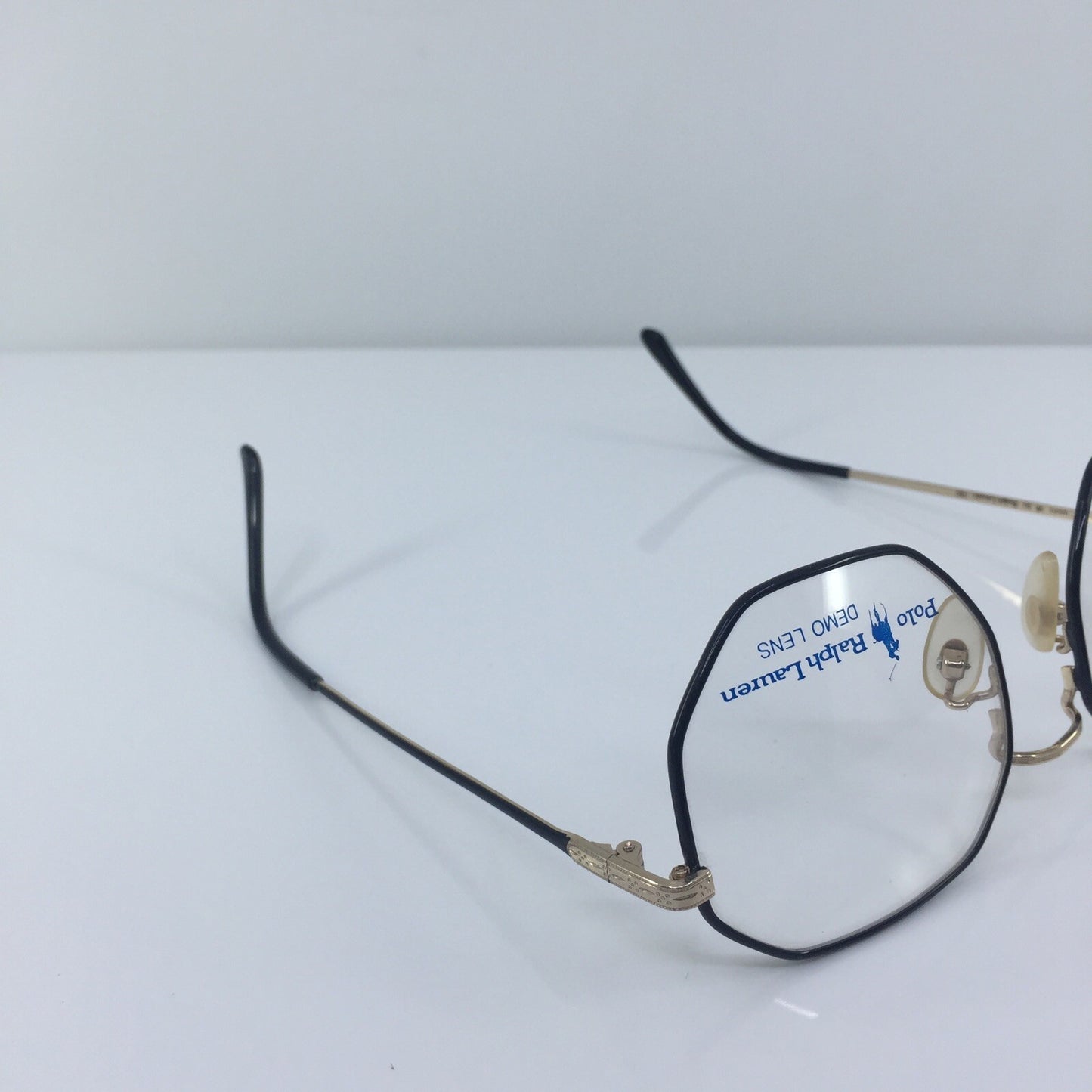 Vintage Ralph Lauren Polo Classic VII Black Eyeglasses - Super Vision Optical