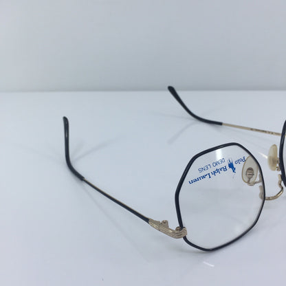 Vintage Ralph Lauren Polo Classic VII Black Eyeglasses - Super Vision Optical