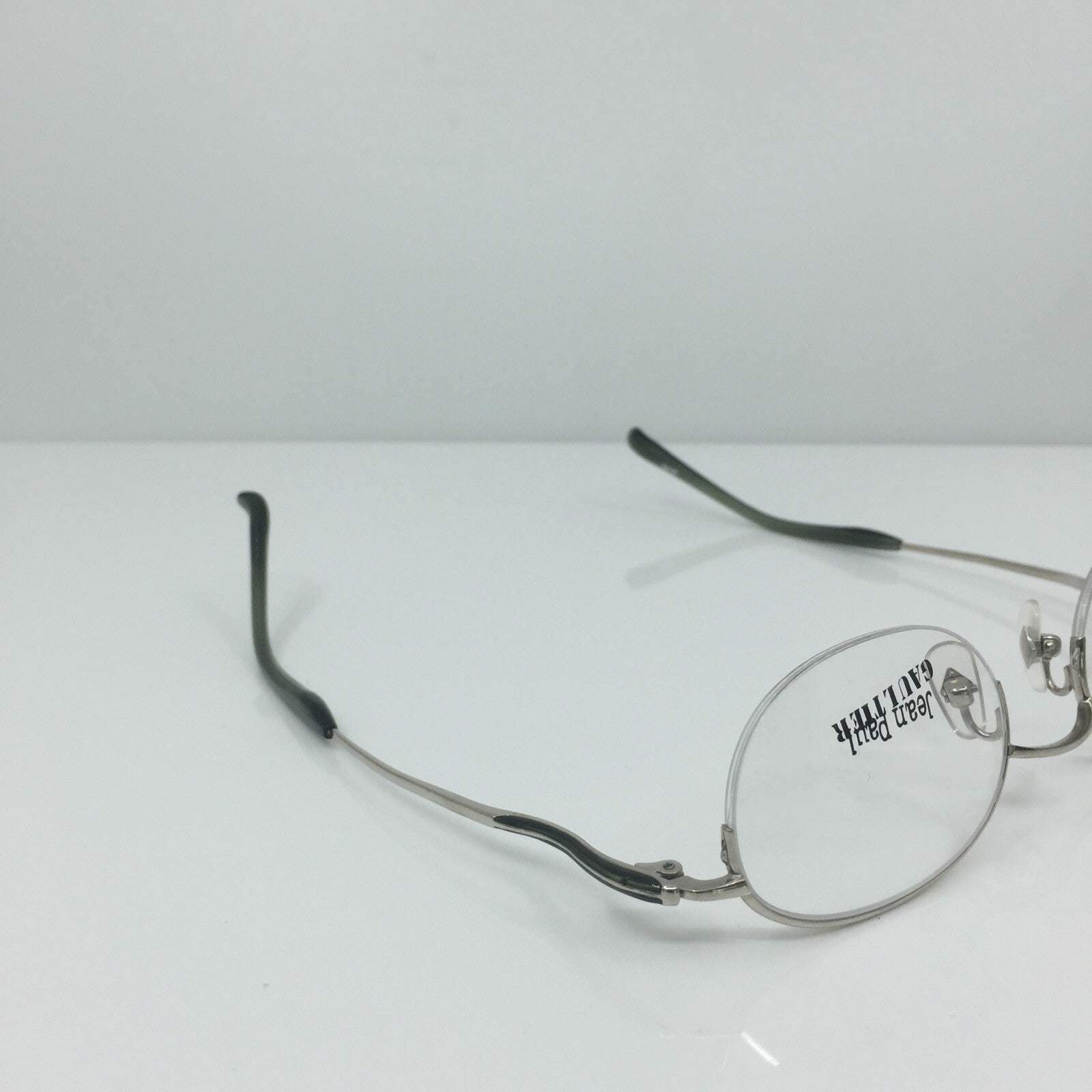 Vintage Jean Paul Gaultier JPG 55-0031 Silver Eyeglasses - Super Vision Optical
