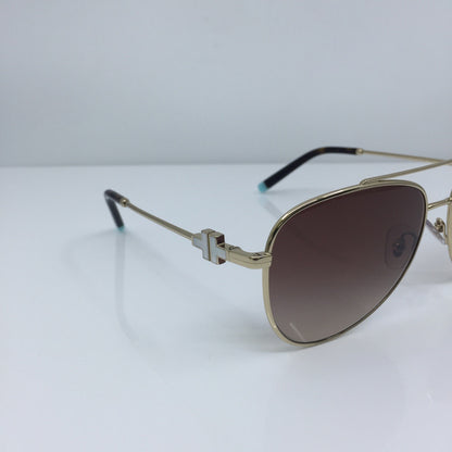 Vintage Tiffany & Co. TF 3080 Gold Sunglasses - Super Vision Optical