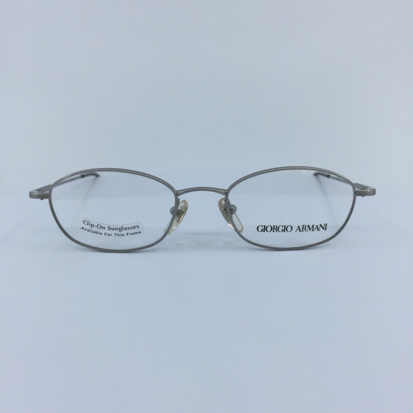 Vintage Giorgio Armani GA 1006 Silver Eyeglasses - Super Vision Optical