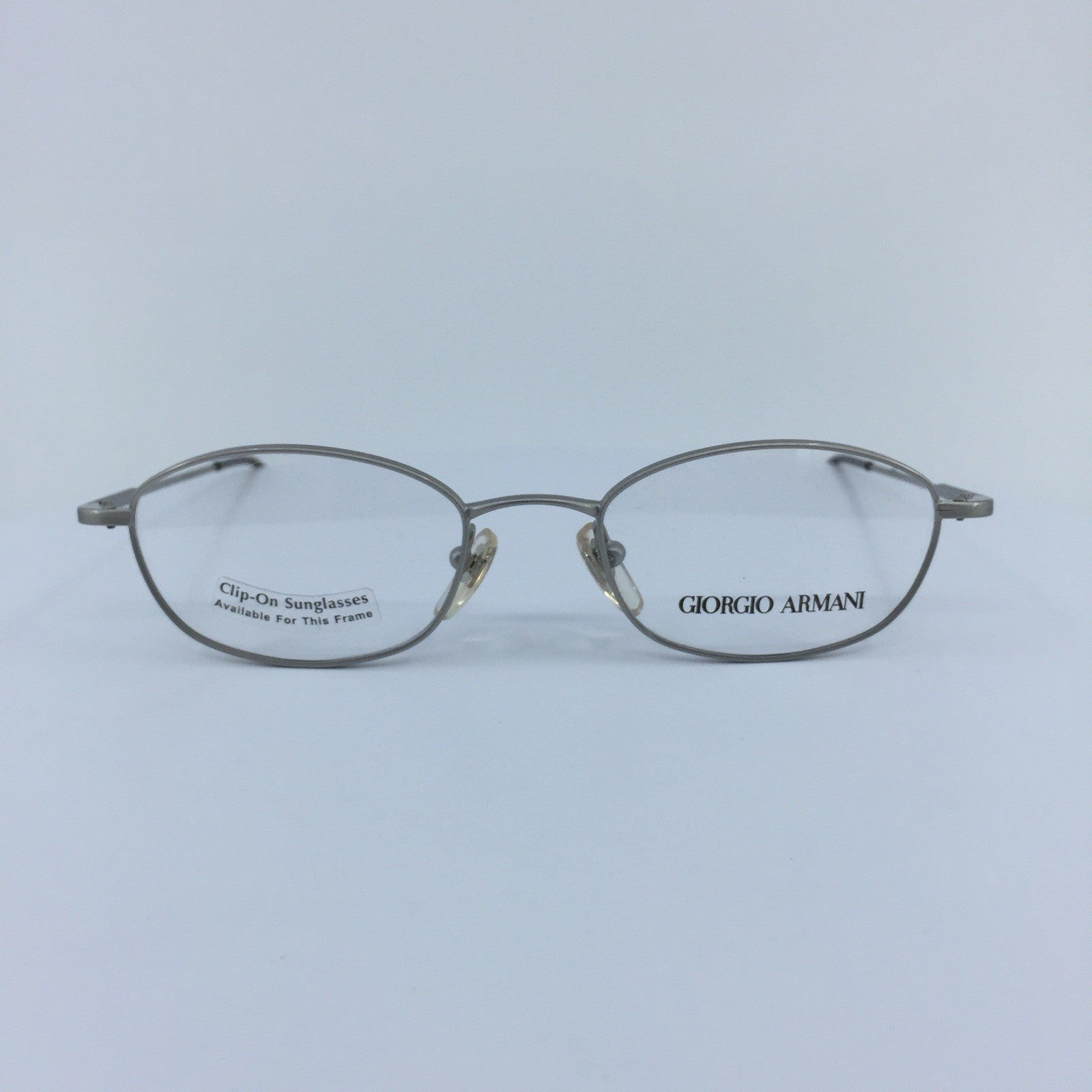 Vintage Giorgio Armani GA 1006 Silver Eyeglasses - Super Vision Optical