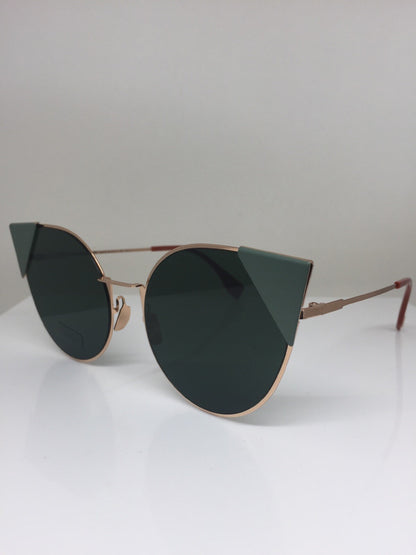 Vintage Fendi FF 0190/S Gold Sunglasses - Super Vision Optical