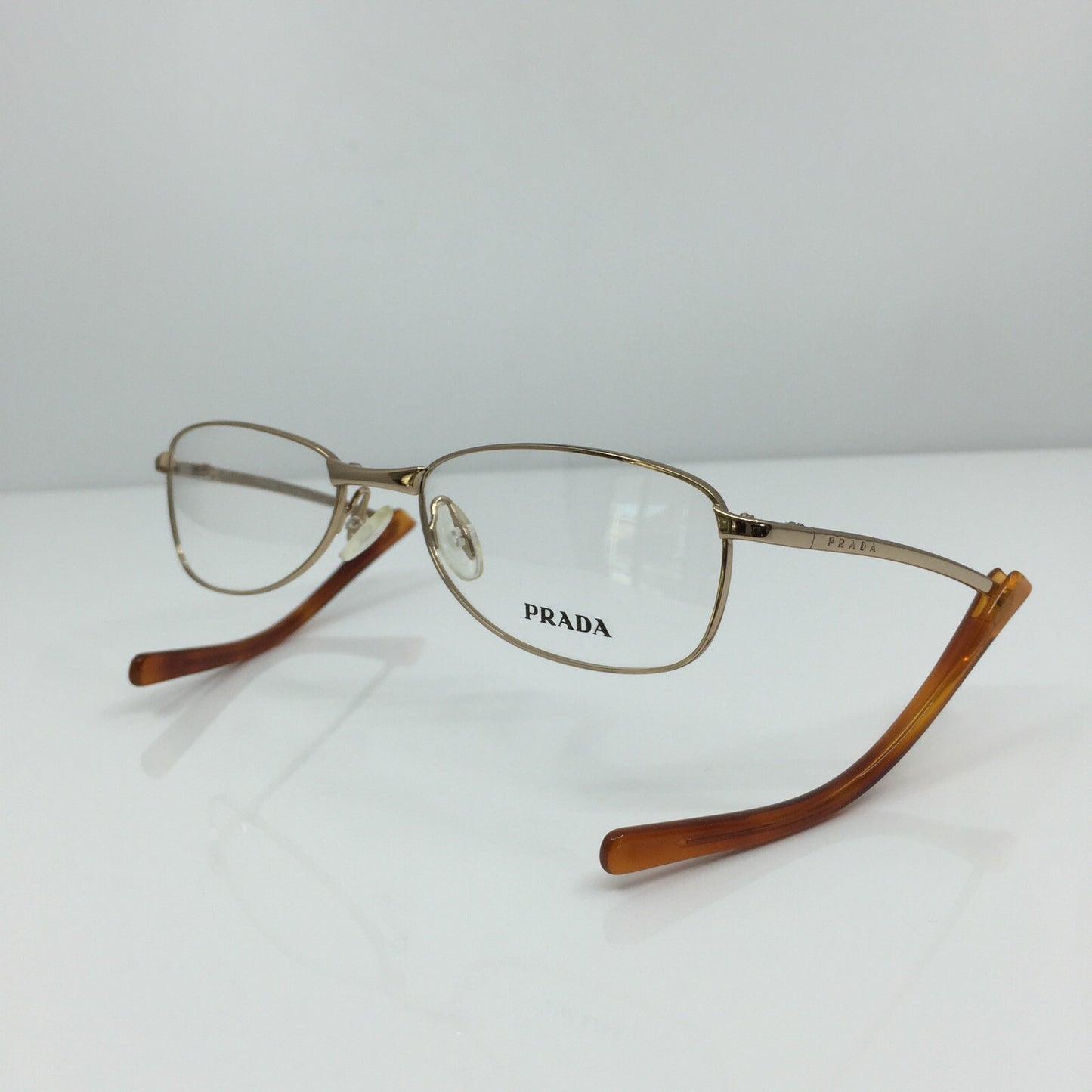 Vintage Prada VPR 76C Gold Eyeglasses - Super Vision Optical