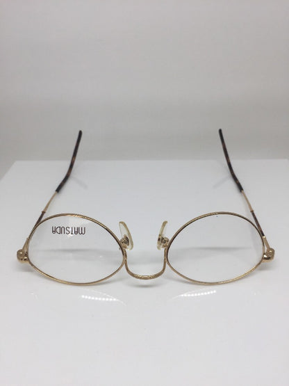 Vintage Matsuda 2874 Gold Eyeglasses - Super Vision Optical