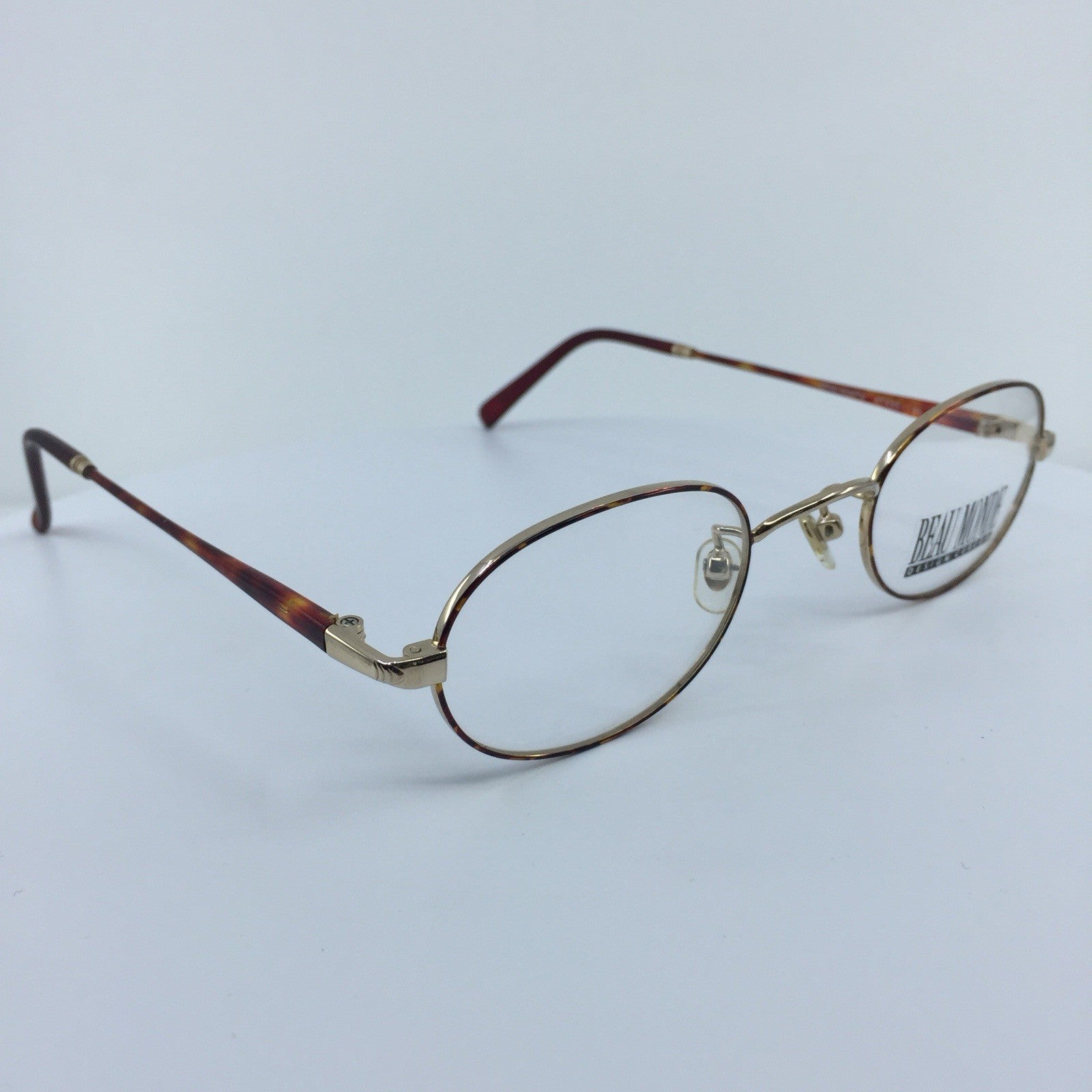 Vintage Beau Monde Collection Kenilworth Brown Eyeglasses - Super Vision Optical