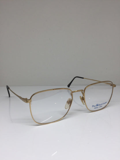 Vintage Polo Ralph Lauren Polo Classic XV Gold Eyeglasses - Super Vision Optical