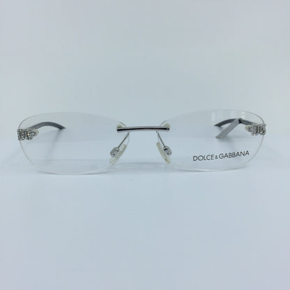 Vintage Dolce & Gabbana DG 671 Silver Eyeglasses - Super Vision Optical
