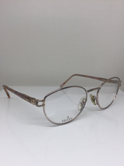 Vintage Gucci GG 2374 Gold Eyeglasses - Super Vision Optical