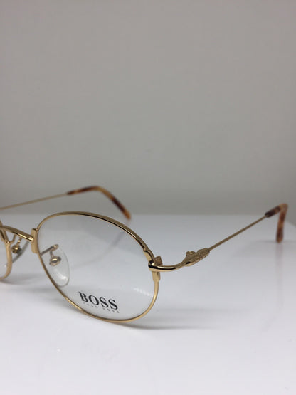 Vintage Hugo Boss HB 4708 Gold Sunglasses - Super Vision Optical