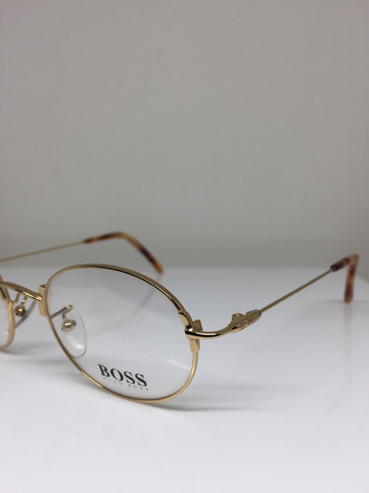 Vintage Hugo Boss HB 4708 Gold Sunglasses - Super Vision Optical