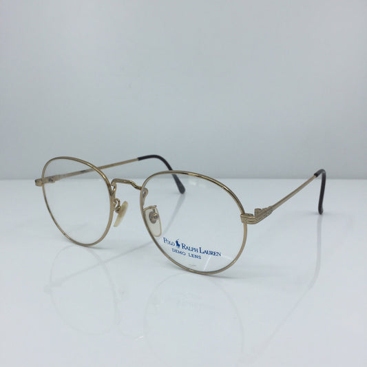 Vintage Polo Ralph Lauren Polo Ralph Lauren Polo Classic VI Gold Eyeglasses - Super Vision Optical