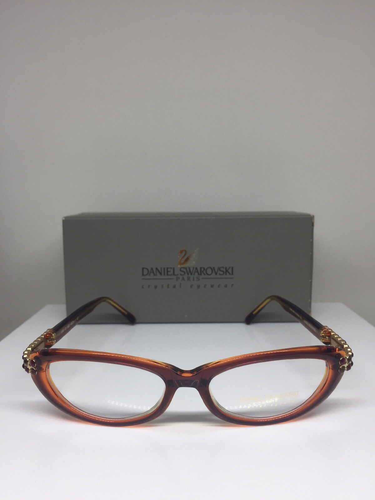 Vintage Daniel Swarovski S143/20 6052 Gold Eyeglasses - Super Vision Optical