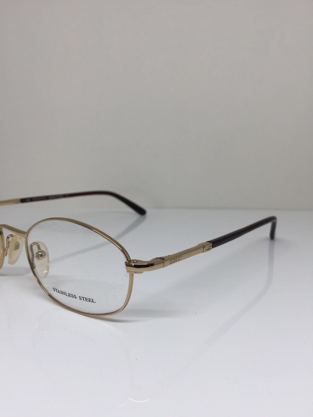 Vintage Gucci GG 2650 Gold Eyeglasses - Super Vision Optical