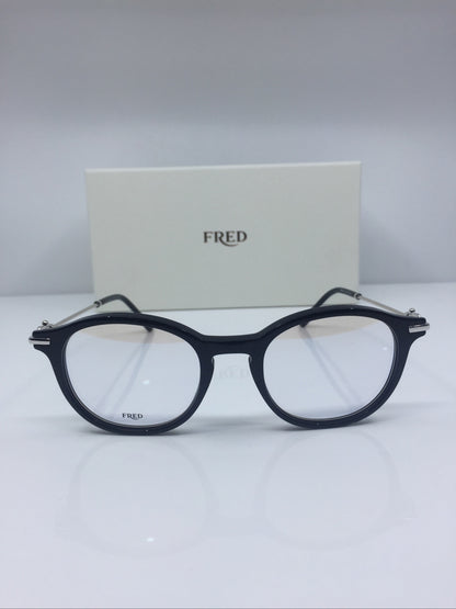 Vintage Fred Lunettes FG 50005 L Silver Eyeglasses - Super Vision Optical