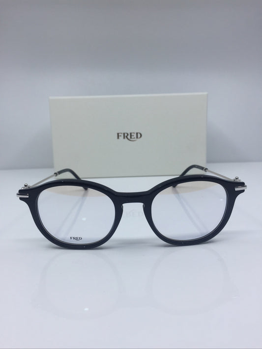 Vintage Fred Lunettes FG 50005 L Silver Eyeglasses - Super Vision Optical