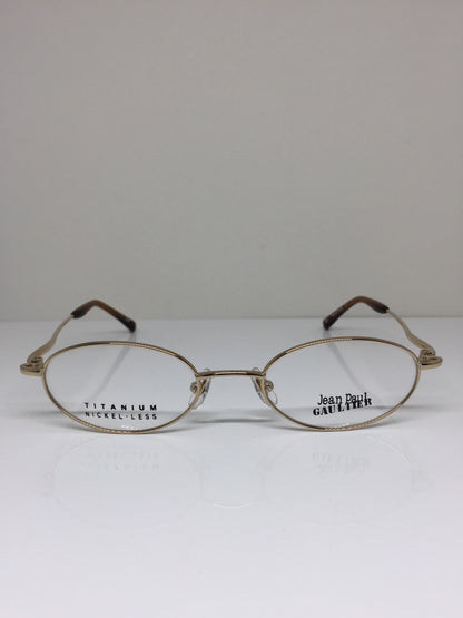 Vintage Jean Paul Gaultier JPG 55-0034 Gold Eyeglasses - Super Vision Optical