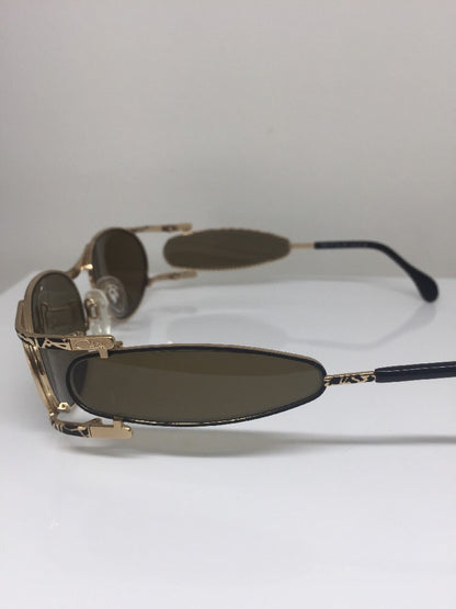 Vintage Cazal MOD 997 Gold Sunglasses - Super Vision Optical