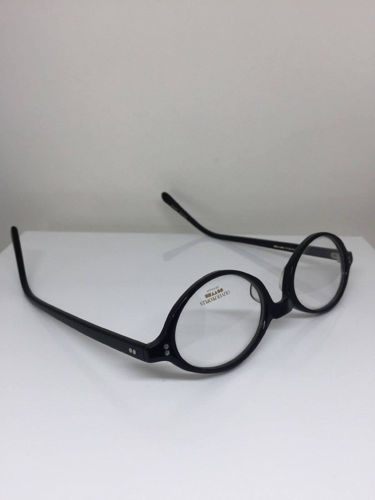 Vintage Oliver Peoples OP Joplin Black Eyeglasses - Super Vision Optical