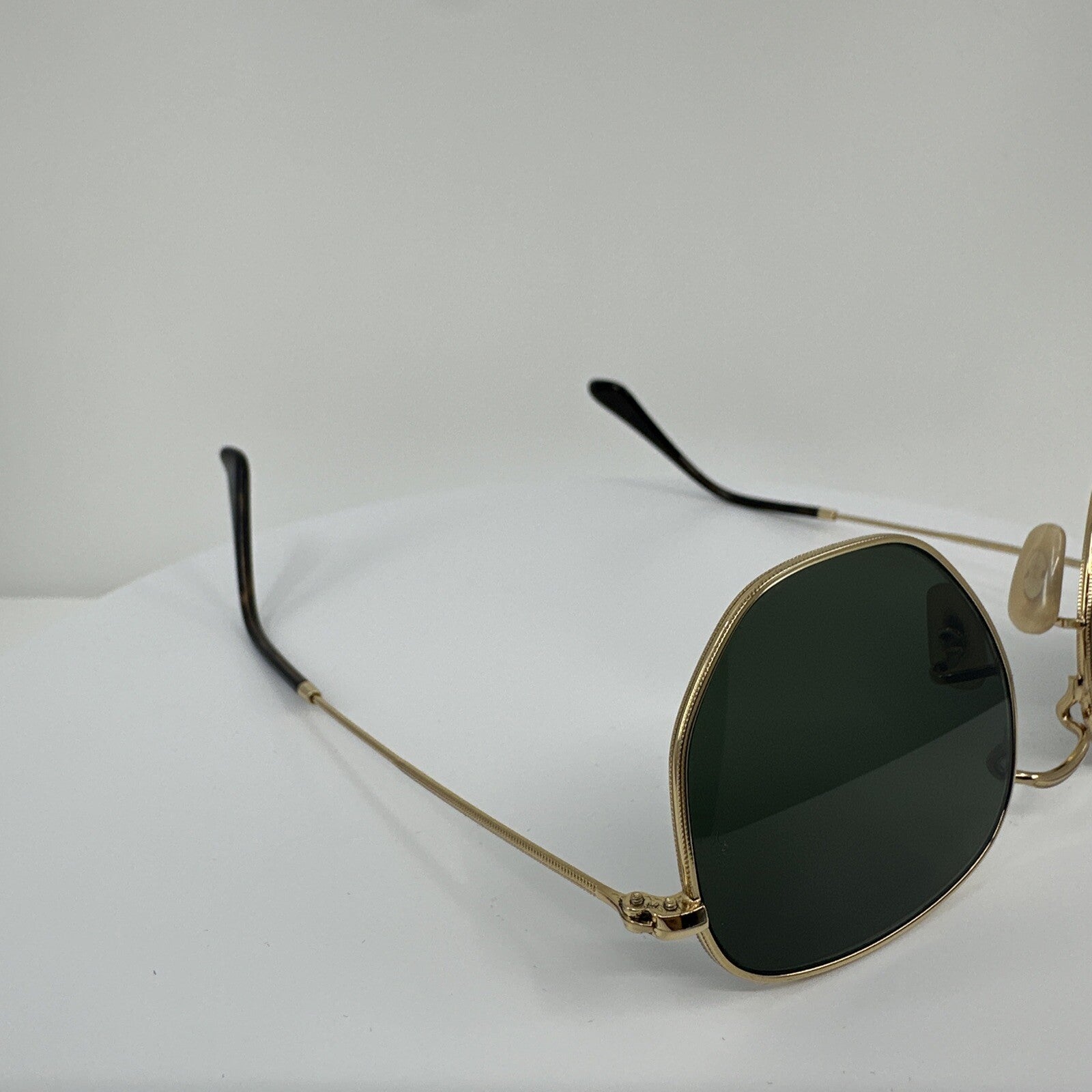 Vintage Ray-Ban RB3548N 001 51-21 Gold Sunglasses - Super Vision Optical
