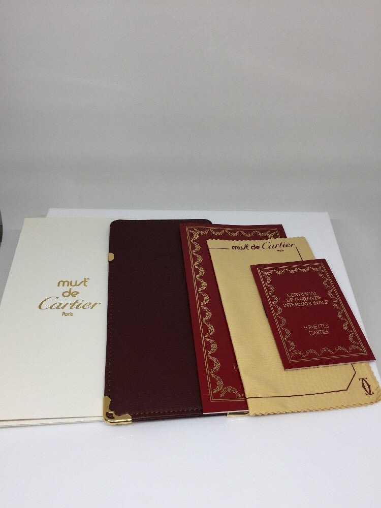 Vintage Cartier Saint Honore Limited Series Gold Eyeglasses - Super Vision Optical