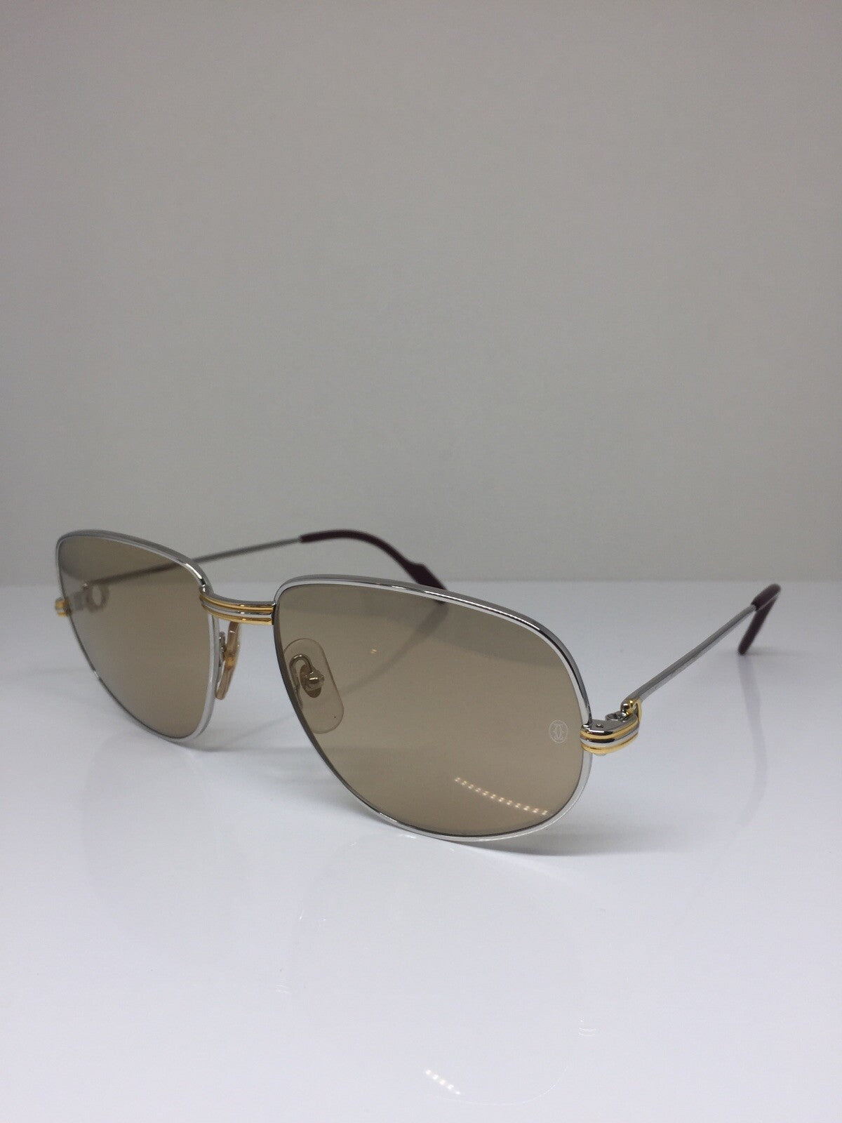 Vintage Cartier Romance Louis Cartier Gold Sunglasses - Super Vision Optical