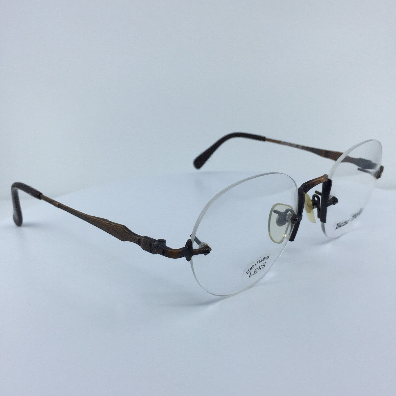 Vintage Beau Monde Collection Westbury Brown Eyeglasses - Super Vision Optical
