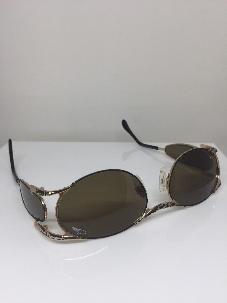 Vintage Cazal MOD 997 Gold Sunglasses - Super Vision Optical